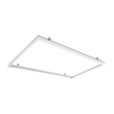 Panel LED LCB 120x30cm sistema de marco empotrado aluminio blanco IP20 220-240V AC