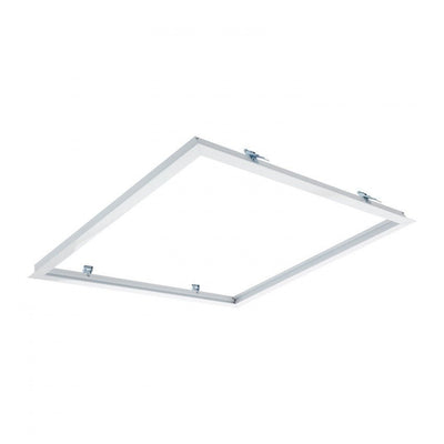 Panel led 30x30cm marco empotrado aluminio blanco, ip20, 220-240v, certificado ce rohs