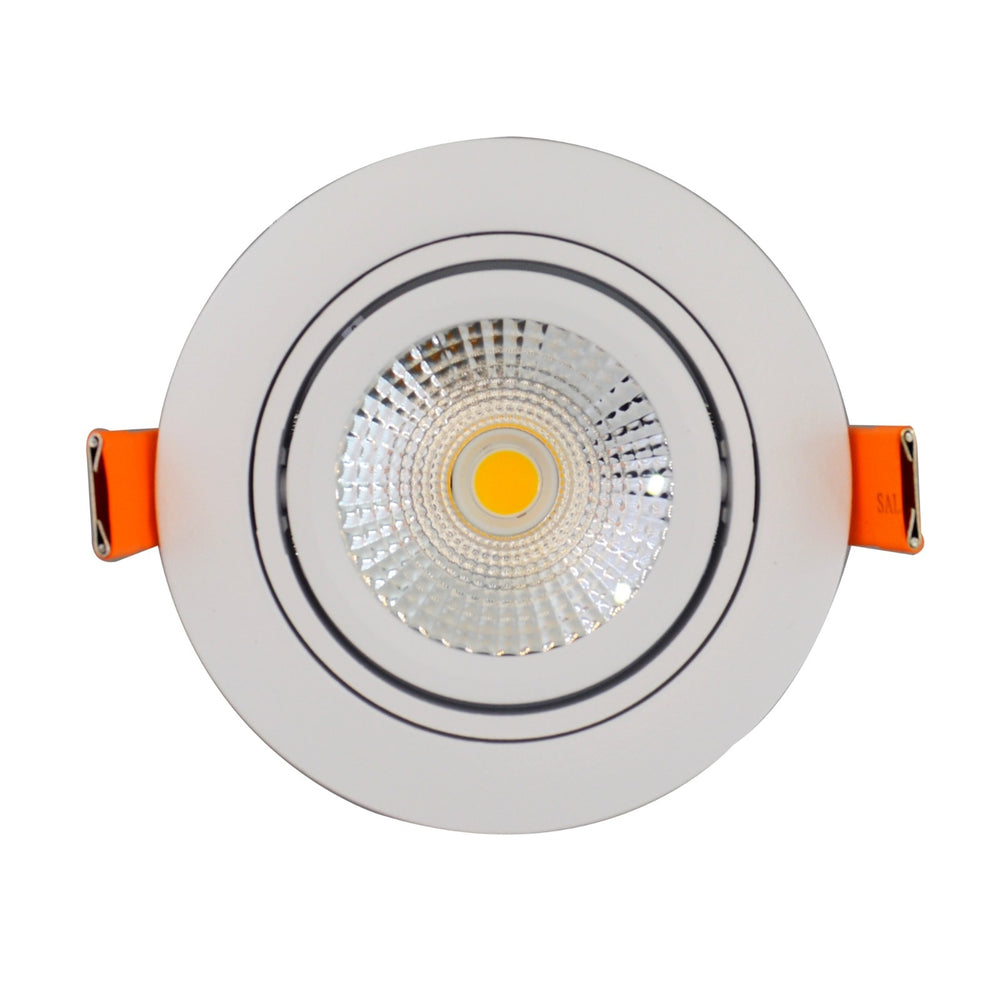 Foco empotrado LED LCB 95mm IP65 blanco 5W 420 lúmenes 2700K blanco cálido