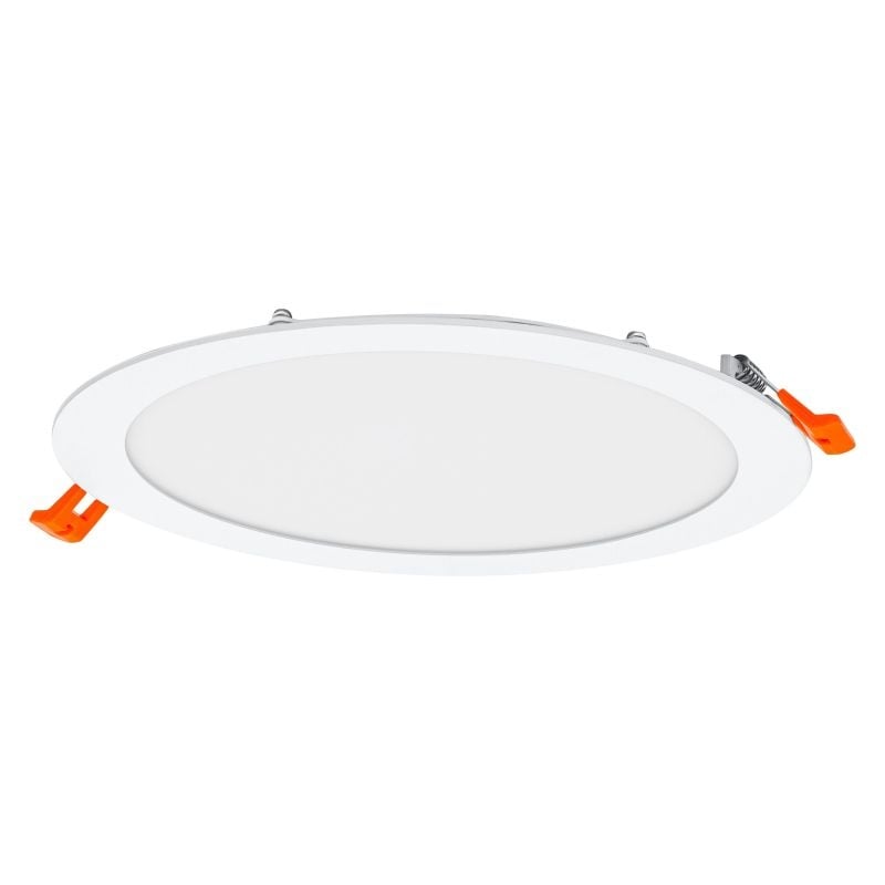 Downlight LED empotrado delgado 22W, 2000 lúmenes, 4000K, ángulo de haz de 110 grados
