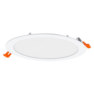 Downlight LED Slim 22W 4000K 2000 lúmenes Blanco redondo empotrado 225mm corte 200mm haz 110°