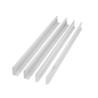 Luminaria led algine Spectrum 600x600mm, blanco, carcasa de aluminio, adecuada para montaje superficial, iluminación duradera