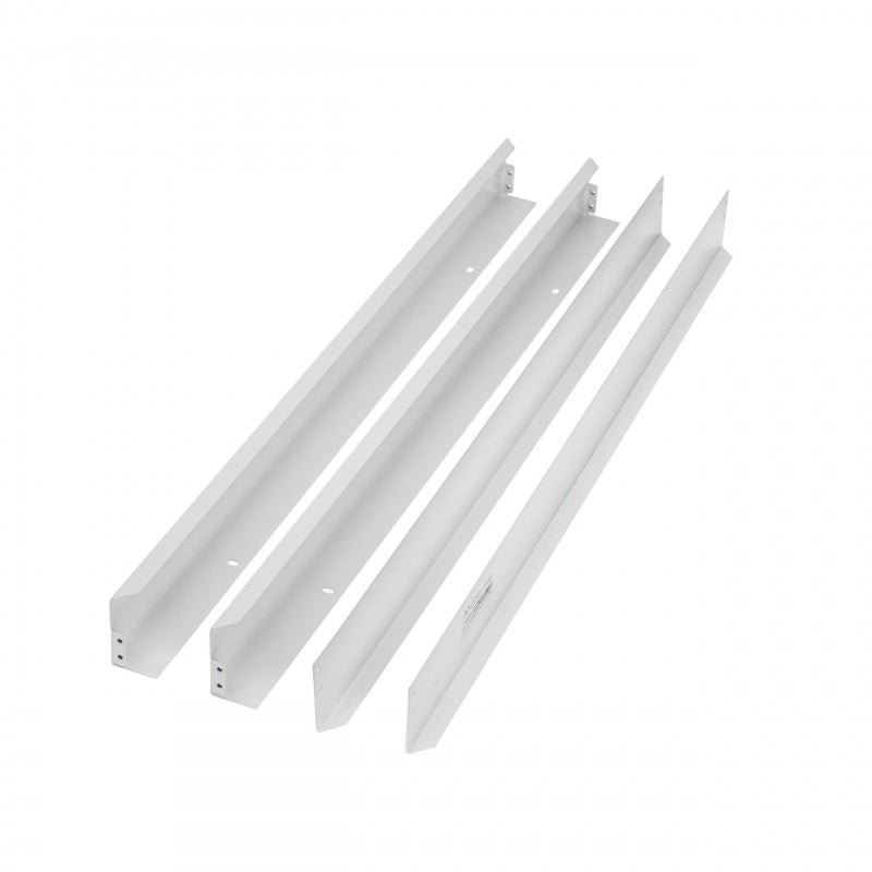 Luminaria led algine Spectrum 600x600mm, blanco, carcasa de aluminio, adecuada para montaje superficial, iluminación duradera