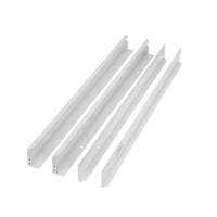 Luminaria led algine Spectrum 600x600mm, blanco, carcasa de aluminio, adecuada para montaje superficial, iluminación duradera
