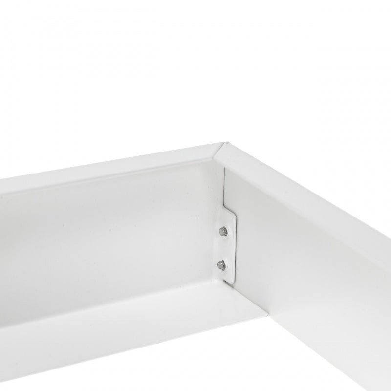 Luminaria led algine Spectrum 600x600mm, blanco, carcasa de aluminio, adecuada para montaje superficial, iluminación duradera