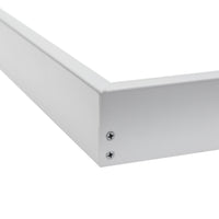 Luminaria led algine Spectrum 600x600mm, blanco, carcasa de aluminio, adecuada para montaje superficial, iluminación duradera