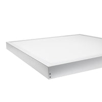 Luminaria led algine Spectrum 600x600mm, blanco, carcasa de aluminio, adecuada para montaje superficial, iluminación duradera