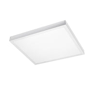 Luminaria led algine Spectrum 600x600mm, blanco, carcasa de aluminio, adecuada para montaje superficial, iluminación duradera