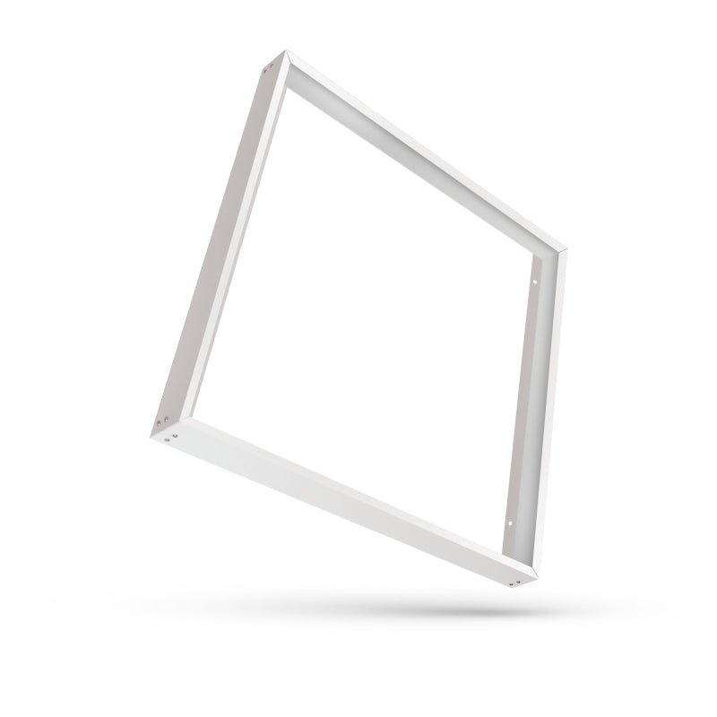 Luminaria led algine Spectrum 600x600mm, blanco, carcasa de aluminio, adecuada para montaje superficial, iluminación duradera