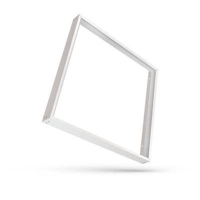 Luminaria led algine Spectrum 600x600mm, blanco, carcasa de aluminio, adecuada para montaje superficial, iluminación duradera