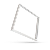 Luminaria led algine Spectrum 600x600mm, blanco, carcasa de aluminio, adecuada para montaje superficial, iluminación duradera