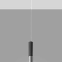 Foco empotrado LED Aigostar Cromado Negro LOOPEZ casquillo GU10 IP20 aluminio CE RoHS