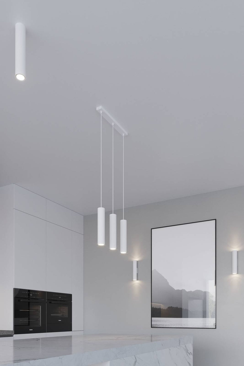 Aplique de pared LED Aigostar Negro LAGOS con casquillo 1x GU10, carcasa de aluminio, IP20, certificado CE RoHS