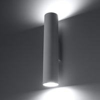 Aplique de pared LED Aigostar Negro LAGOS con casquillo 1x GU10, carcasa de aluminio, IP20, certificado CE RoHS