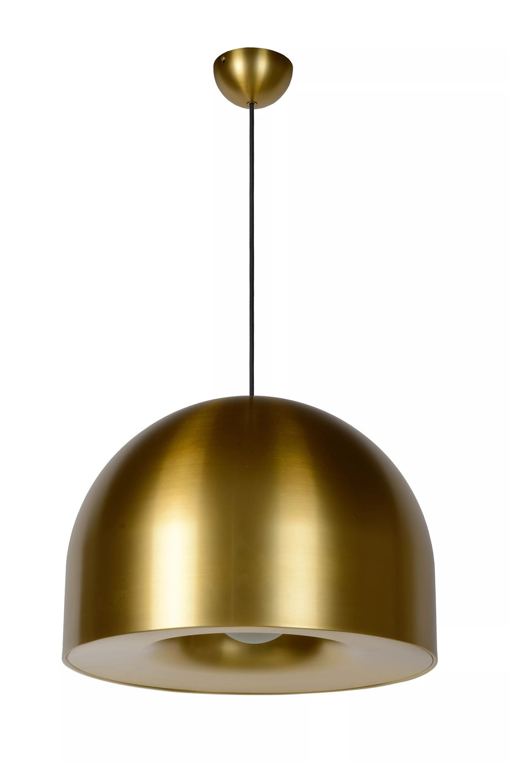 Luz colgante LED Lucide AKRON E27 50W aluminio dorado mate 60mm