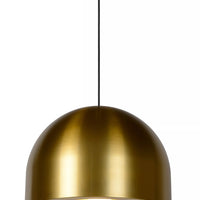 Luz colgante LED Lucide AKRON E27 50W aluminio dorado mate 60mm