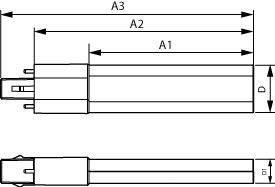 Philips CorePro LED PLS 5W 4000K G23 2-Pin plug-in lamp 550 lumens 220-240V cool white