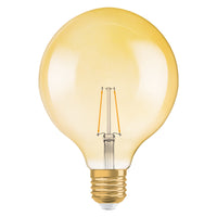 Ledvance Vintage 1906 Globo LED E27 2.5W 2400K Vidrio Dorado 220 lúmenes IP20 no regulable