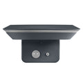 Ledvance Endura Style solar GLOW Sensor de Pared LED 3.6W 3000K IP44 Gris Oscuro Luz Exterior