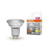 Ledvance Foco LED GU10 2.6W 2700K 230 lúmenes 36° Plateado para Techo o Pared IP20