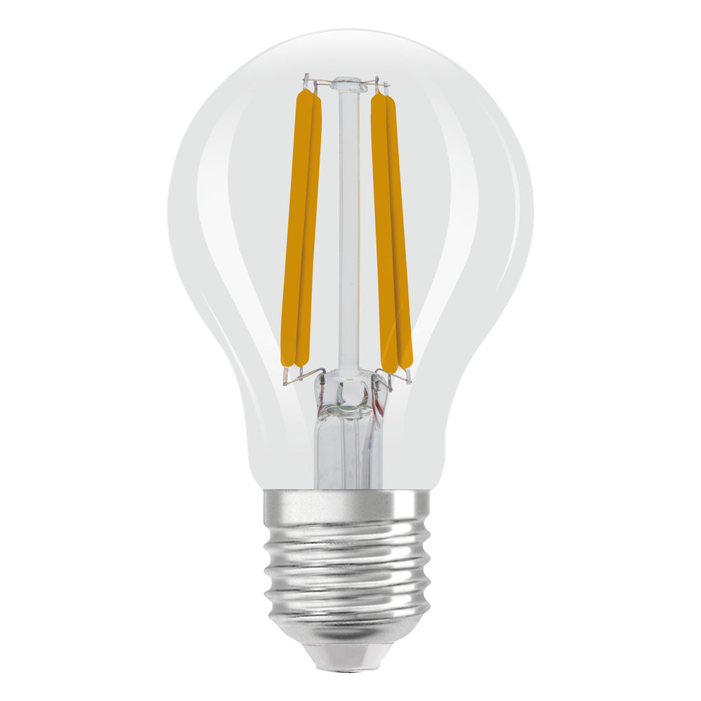 Ledvance LED Classic A E27 Warm White 2700K 3.8W dimmable clear bulb 806 lumens 220-240V IP20 50000h