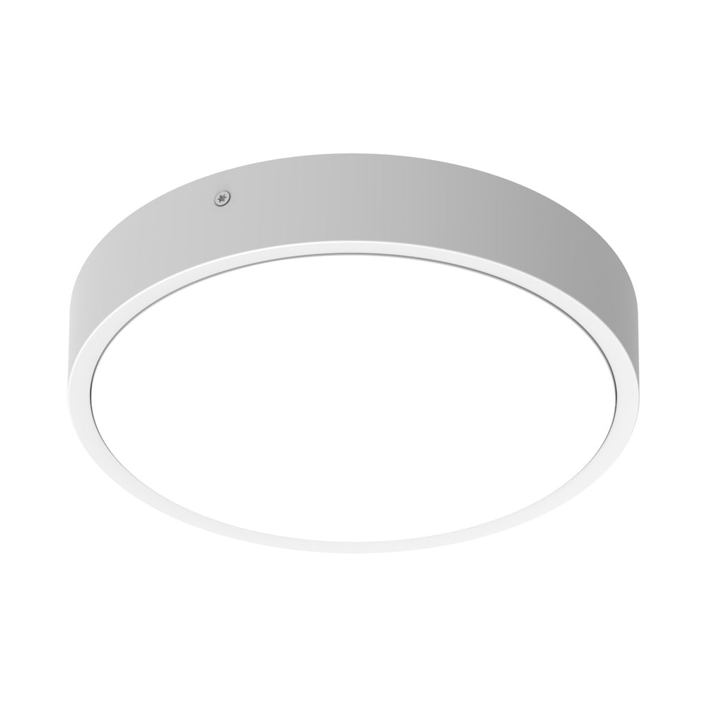 Ledvance LED Plafón Redondo 300mm 17W IP65 IK10 3000K 4000K Blanco Montaje en Superficie para Pared y Techo