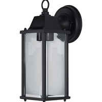 Ledvance ENDURA Lámpara Clásica Linterna Cuadrada E27 aplique de pared exterior Negro IP43 montaje en superficie 220-240V