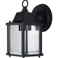 Ledvance ENDURA Classic Farol Cuadrado S E27 aplique de pared exterior Negro IP43 aluminio fundido a presión