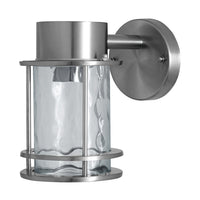 Ledvance ENDURA Classic Post Down E27 aplique de pared exterior Acero Inoxidable Vidrio IP44 220-240V 60W máx