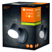 Ledvance ENDURA Style Midi Spot I aplique de pared LED 13.5W 3000K 800 lúmenes IP44 Gris oscuro exterior