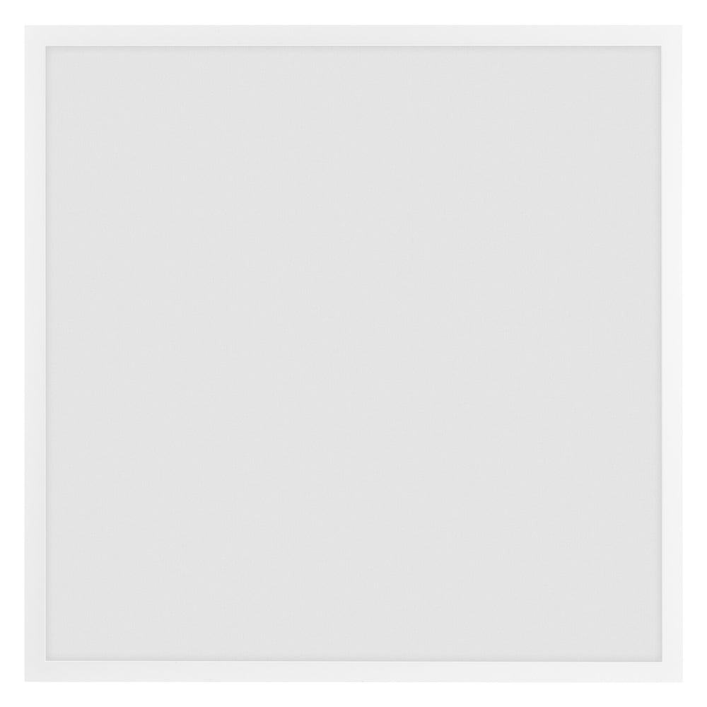 panel led confort aluminio blanco 33w 4320 lúmenes 4000k blanco frío 60x60cm
