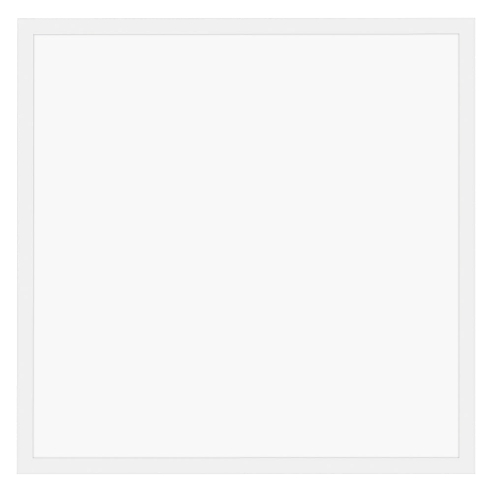 Panel LED compacto de aluminio blanco 33W 3630 lúmenes 840 blanco frío 60x60cm ugr <19