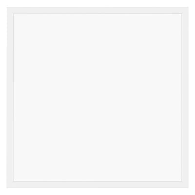Panel LED compacto de aluminio blanco 33W 3630 lúmenes 840 blanco frío 60x60cm ugr <19