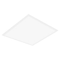 Panel LED compacto de aluminio blanco 33W 3630 lúmenes 840 blanco frío 60x60cm ugr <19