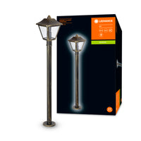 Ledvance ENDURA Classic Tradition farol de pie exterior E27 Negro/Oro IP44 aluminio 1000mm