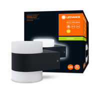 Ledvance ENDURA Style UpDown Puck Aplique de Pared LED 13W 3000K 980 lúmenes IP44 Gris Oscuro Exterior