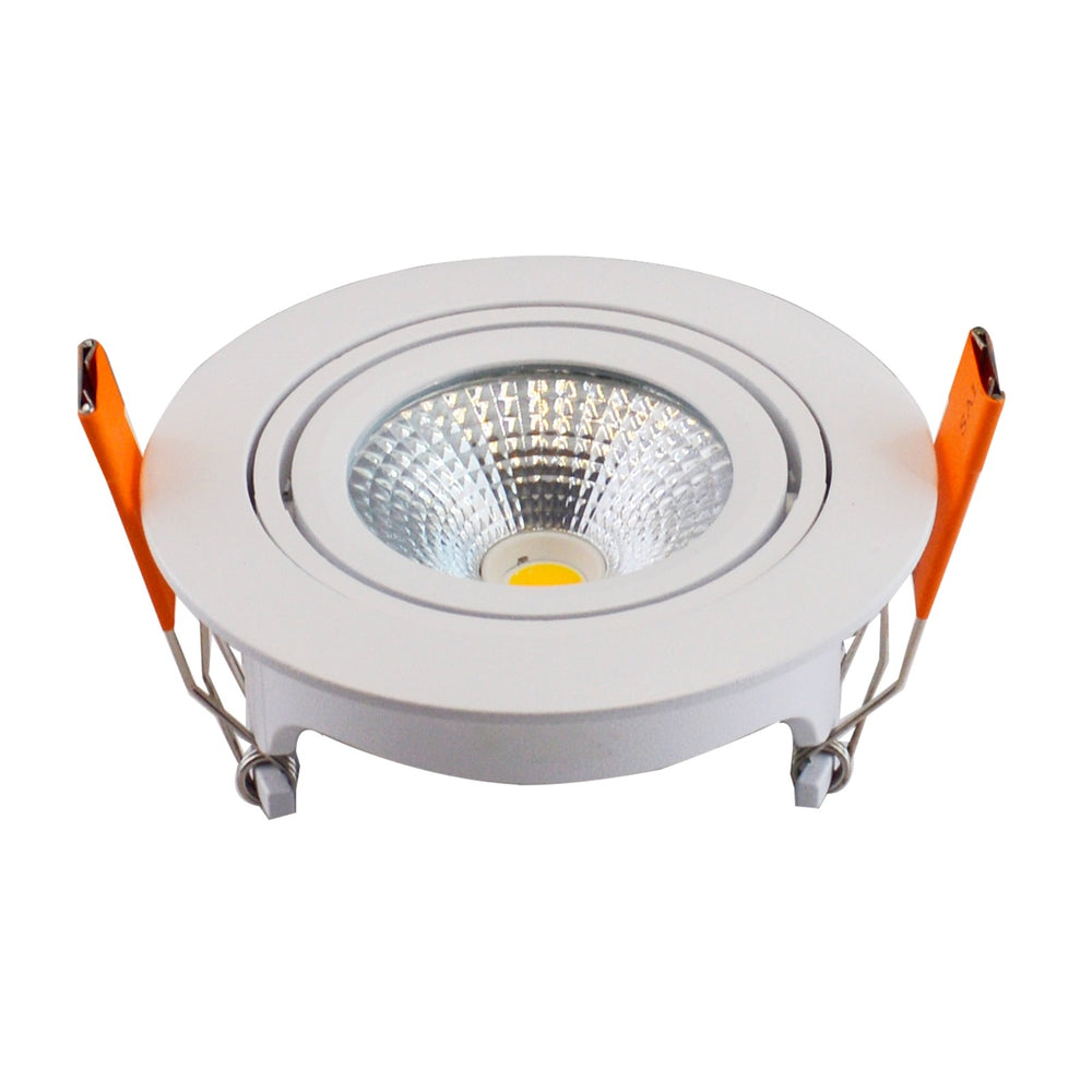 Foco empotrado LED LCB 95mm IP65 blanco 5W 420 lúmenes 2700K blanco cálido
