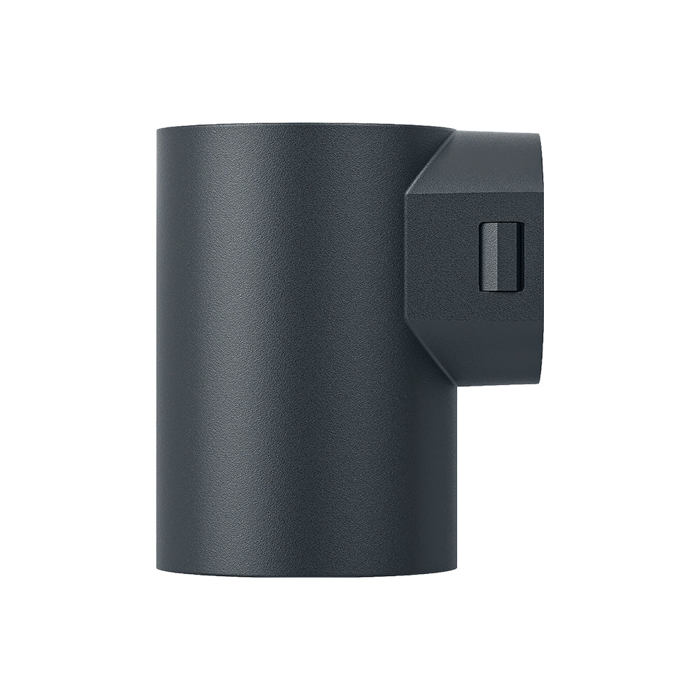 Aplique de pared exterior LED Braytron 9W 900 lúmenes IP65 gris ángulo de haz 38°