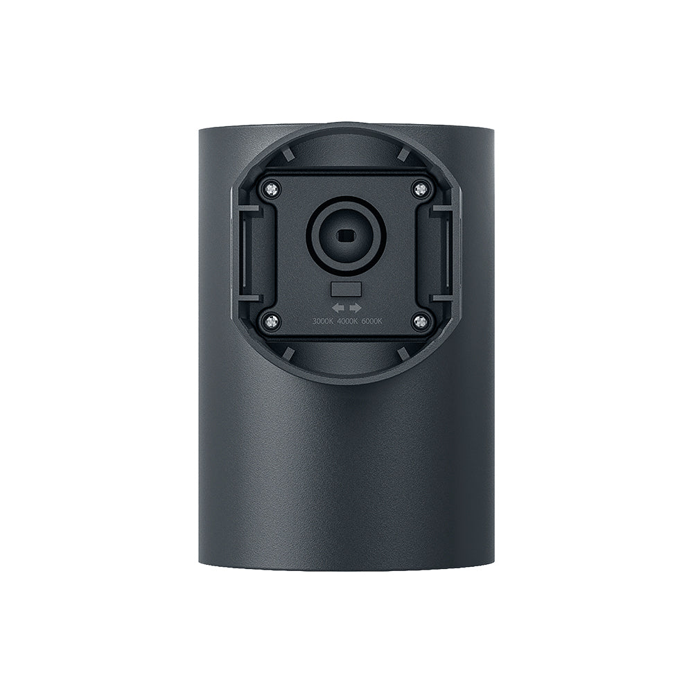 Aplique de pared exterior LED Braytron 9W 900 lúmenes IP65 gris ángulo de haz 38°