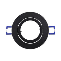 Braytron 35W GU10 foco empotrado negro 82mm MR16 lúmenes iluminación interior