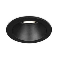 Foco interior Braytron, casquillo MR16, 35W, aluminio negro, diámetro de 85mm