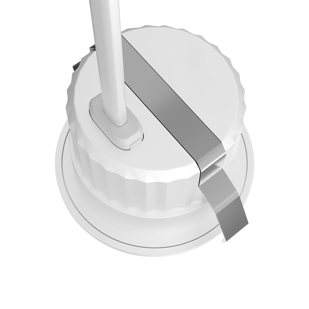 Foco LED Braytron 3W 3000K blanco cálido IP54 38° haz 210 lúmenes no regulable