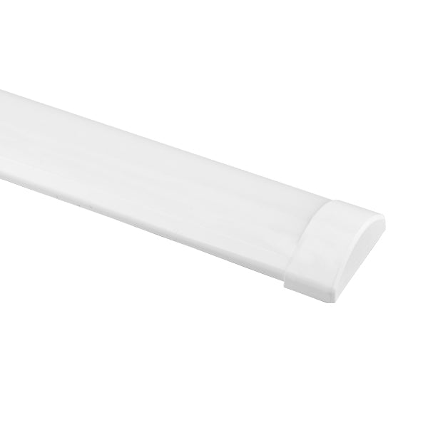Aplique de pared LED Braytron 18W 4000K 1800 lúmenes IP40 Blanco 575mm iluminación interior tipo batten