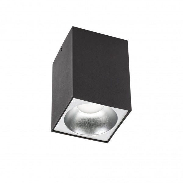 Foco de techo LED Spectrum Cube Negro 95x95x138mm IP20 230V carcasa sin foco LED