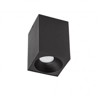 Foco empotrable de techo LED Spectrum Cube Negro 95x95x138mm IP20 230V carcasa sin bombilla LED