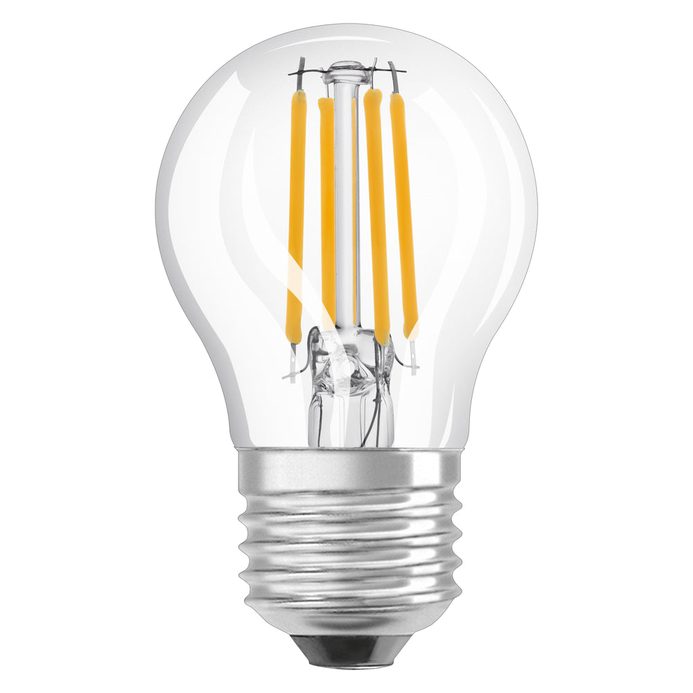 Classic LED E27 filament bulb clear 5.5W 2700K 806 lumens warm white replaces 60W