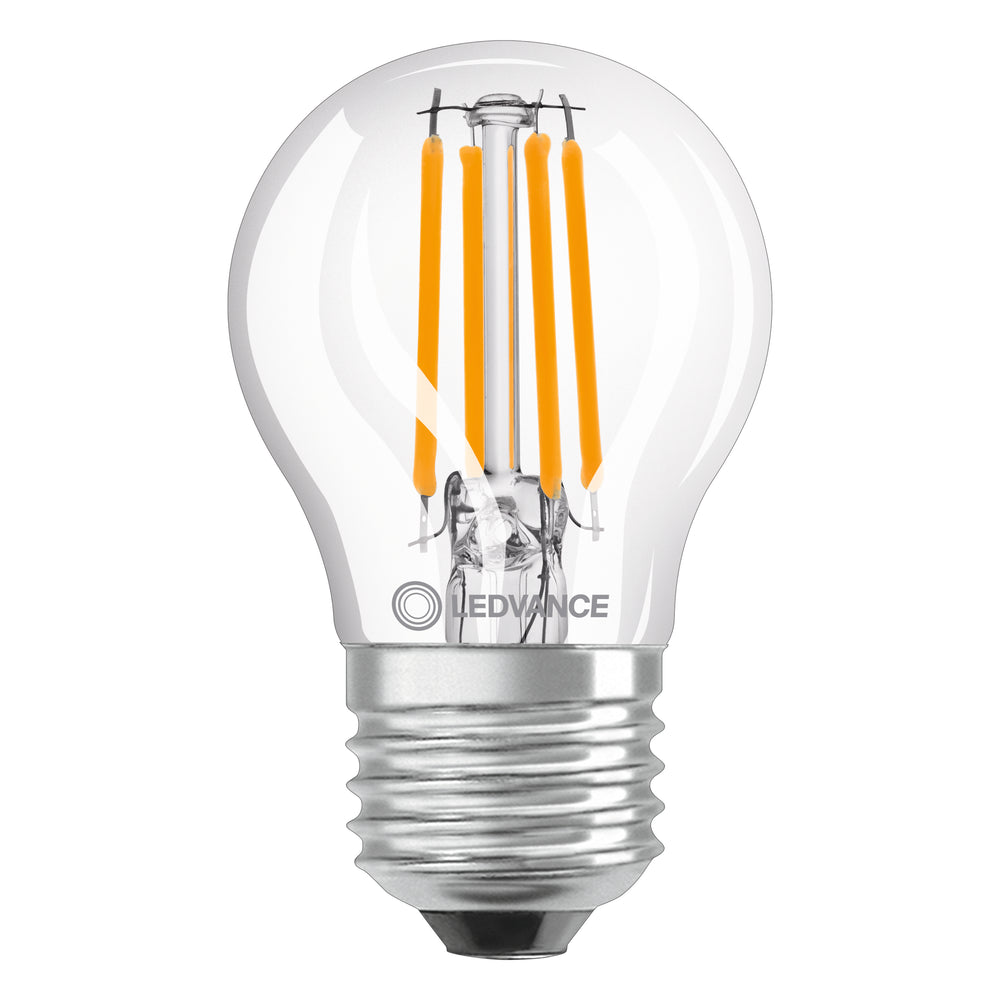 Classic LED E27 filament bulb clear 5.5W 2700K 806 lumens warm white replaces 60W
