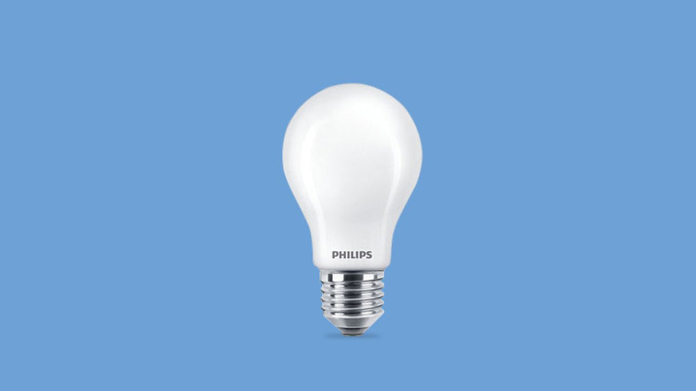 Bombilla LED Philips CorePro 8.5W equivale a 75W E27 A60 3000K 1055 lúmenes Blanco no regulable