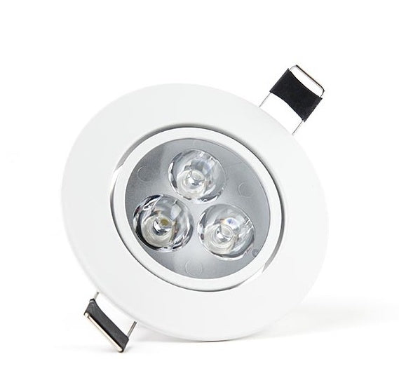 Foco empotrado LED LCB 3W orientable 4000K chip Philips 220-240V IP20 regulable CE RoHS