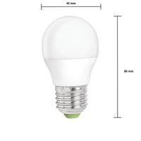 Lámpara LED regulable - Casquillo E27 - 6W sustituye 42W - Luz de día 6000K